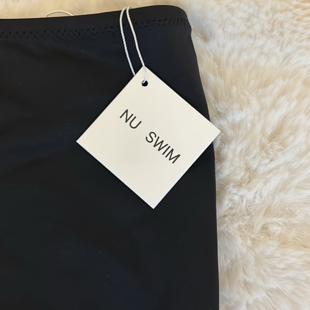 Nu Swim Paradise One Shoulder Swimsuit Black - Picture 7 of 14